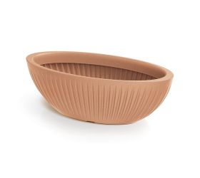 Tlo58 obal latia ovál terakota 58x24xv20cm