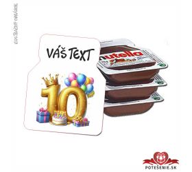 Mini nutella k narodeninám