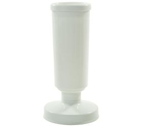 Váza so záťažou 30cm biela