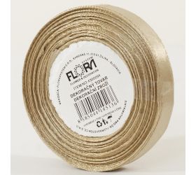 Saten stuha 10mm/15m hnedá bl. farba 060