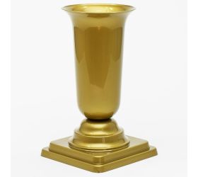176 váza 0 zaťažená zlatá v26,5cm