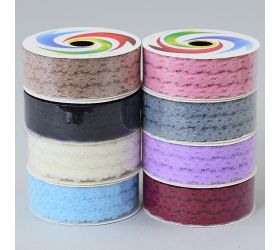 Stuha čipka 2,5cmx2,7m mix