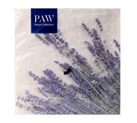 Sdl126500 servítky lavender sheaf 3vrs/33x33cm 20ks