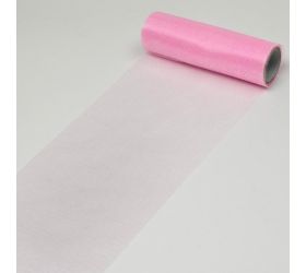 Organza rolka 16cmx6m bl.ruž.