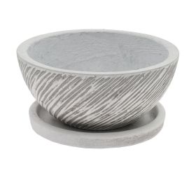 J7 misa + podmiska riley biela 44xh20cm xl