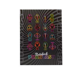 Pevná cena zošit s tvrdou doskou, a5, 96 listový, linkovaný, farebné motívy // 112.5105.01