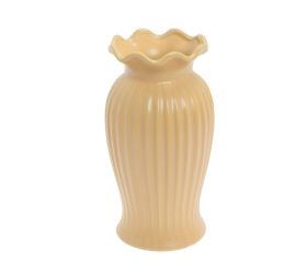 Váza keramika 10x10x19cm hnedá