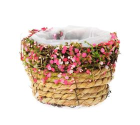 447fl/s obal košík 16x16x10cm ružový