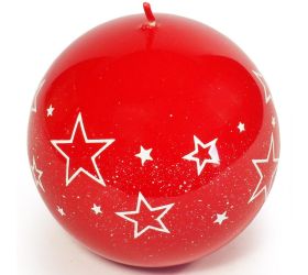 Biele hviezdy guľa 100 če