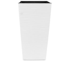 589 obal+vklad finezja dluto biely 25x25xh46,5cm