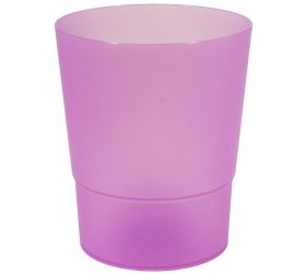 Dsto125m coubi obal orch.mat.tran.fialový 12,5xh14,7cm/1,1l