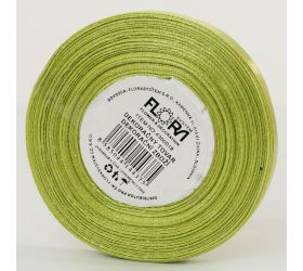 Saten stuha 6mm/20m zelená bl. farba 109