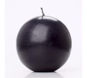 Guľa hladká 60 čierna