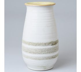 Váza bielo-šedá 18,5x18,5x33cm super cena