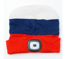 Čiapka s čel.,trikolora,4xled