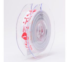 Stuha valentín 15mmx20m biela