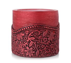 Agra lamp.okrúhly 100 červený