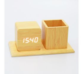 Led hodiny digitálne