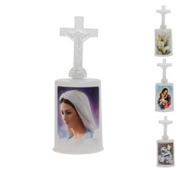 Svet.led kríž s nálepkou nr 52 mix 2xr6