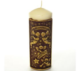 Valec anjel 70/180 ecru-hnedý