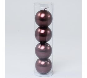 Guľa 45 v tube met.hnedá