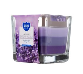 Voň.v skle trikolóra levandula /snk80-79/ 170gr