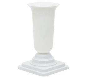 176 váza 0 zaťažená biela v26,5cm