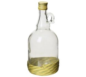 Pevná cena fľaša v prútí+vrchnák 1l 3417