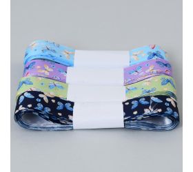 Hy-2415 stuha dekoračná mix farieb 2,5cm x 7yds