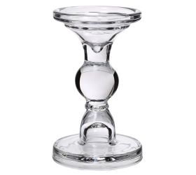 Svietnik sklo 8,5x8,5x13,2cm