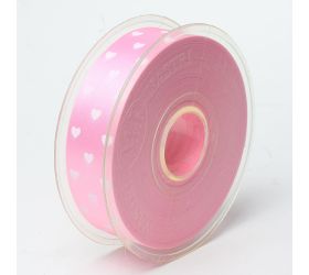 Stuha srdce mm25x45mt pink