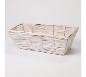 Obal hran.prútie biely 53x22x16cm