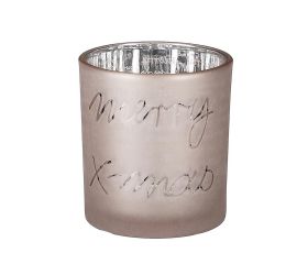 Svietnik na čajovú sviečku arya biela- v8xh7cm