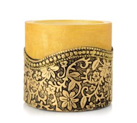 Agra lamp.okrúhly 100 medový mat.