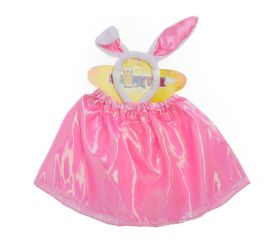Detský kostým tutu sukne s čelenkou zajačik