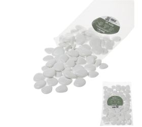 Kamene pebbles s biele 3-4cm