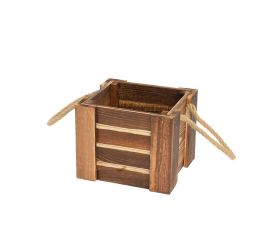 453fl/s debnička drevo s 18x17x15cm