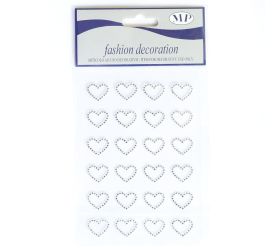 Srdce lepiac. srdce strieb. s/24 18mm