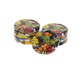 Pevná cena viečka s/10ks ovocie fi 66 /6913/