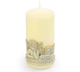 Vianočný anjel valec 70x150 ecru