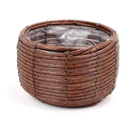 325fl/s obal plast hnedý s 19x13cm