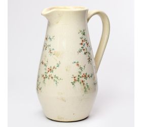 Džbán s uchom keramika vzor kvety 20x14,5x25,5cm super cena