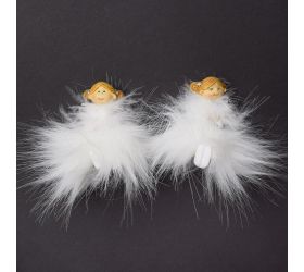 Anjel biely 6x5x6,5cm mix 2