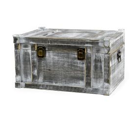 285fl/s truhlica šedo biela l:40*28*22.5h