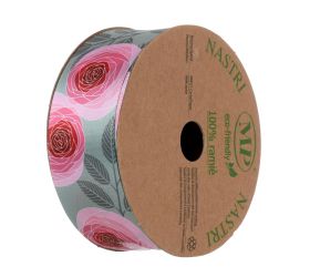 Super cena stuha ruže 4cmx15m sage