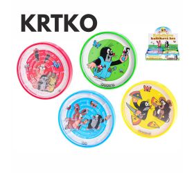Krtko guličková hra 9cm 4farby