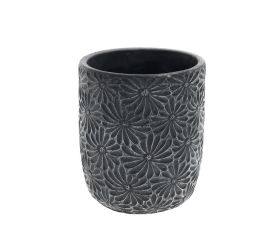 Obal margaréta keramika 13.8*13.8*16.8 čierny