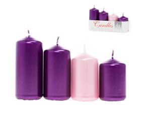 Adventná postupná 40/4 met.fialová+ruž 292gr