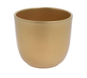 Obal mica decorations tusca plant pot - v20x pr.22,5cm - gold /1019041