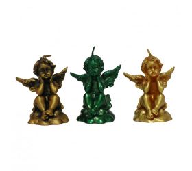 Anjel sediaci malý mix farba//